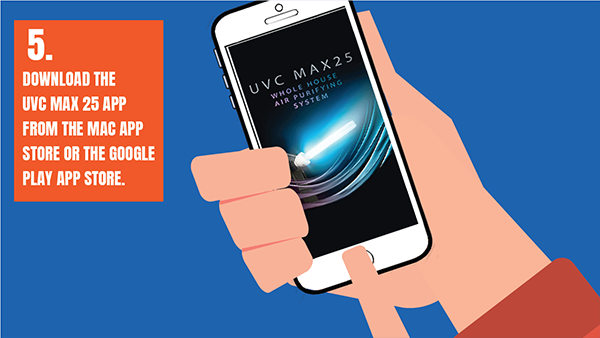 UVC Light  MAX 25 App Download Instruction